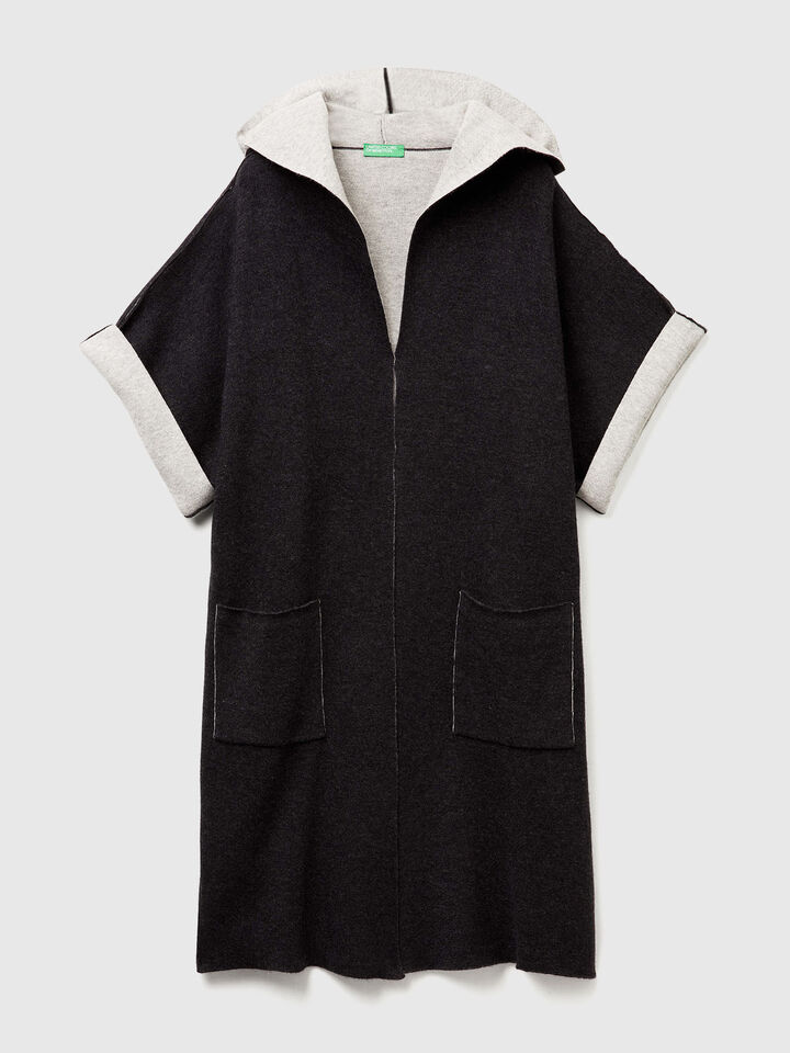 KNITTED COAT Damen image number 5